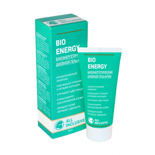 All Inclusive Гель-Крем Bio Energy Биоэнергетический Дневной, 50 мл