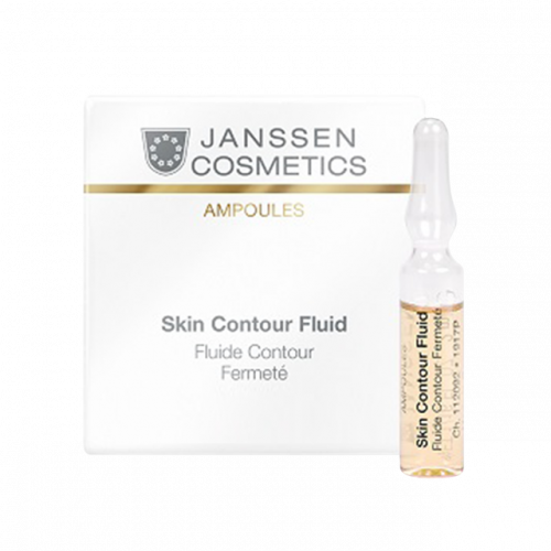 JANSSEN COSMETICS Лифтинг-Сыворотка Skin Contour Fluid в Ампулах с Пептидами, тимулирующими Синтез Эластина, 3*2 мл