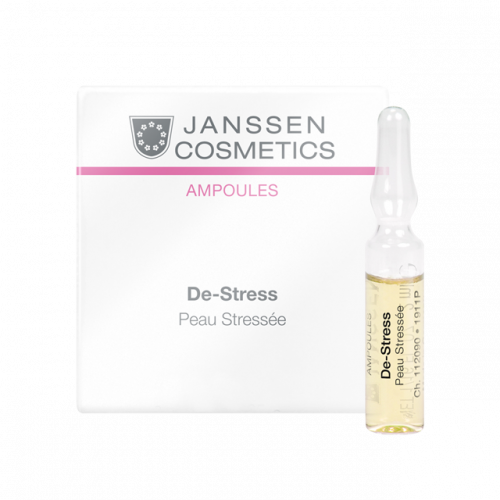 JANSSEN COSMETICS Ампулы De-Stress Антистресс (Чувствительная Кожа) Ампула, 3*2 мл