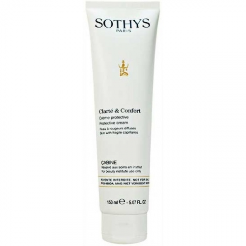 Sothys Крем Clarte&Confort для Чувствительной Кожи и Кожи с Куперозом Защитный, 150 мл