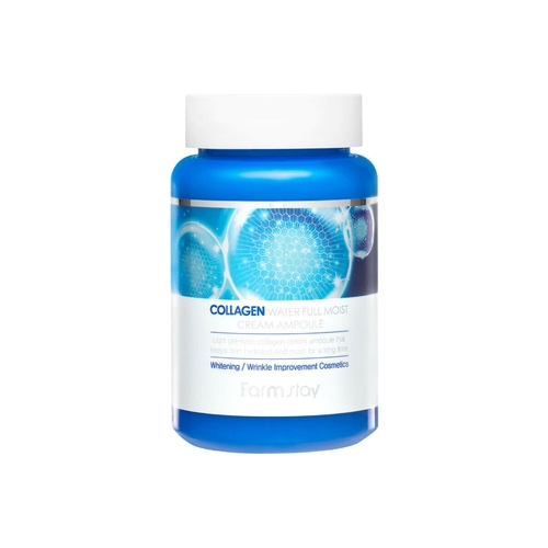 FarmStay Крем Collagen Water Full Moist Cream Ampoule Ампульный для Лица с Коллагеном, 250 мл