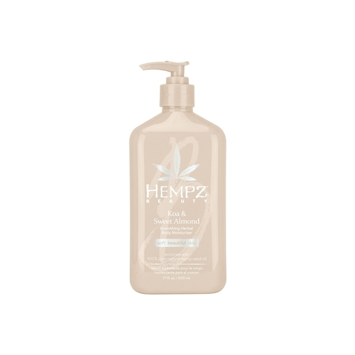 HEMPZ Молочко Koa & Sweet Almond Smoothing Herbal Body Moisturizer для Тела Увлажняющее Коа и Сладкий Миндаль, 500 мл