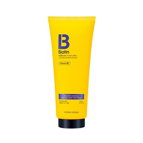 Holika Holika Кондиционер Biotin Damage Care Treatment для Поврежденных Волос Биотин, 200 мл