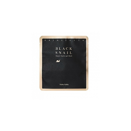Holika Holika Маска Prime Youth Black Snail Repair Hydrogel Mask Гидрогелевая с Экстрактом Муцина Черной Улитки, 25г