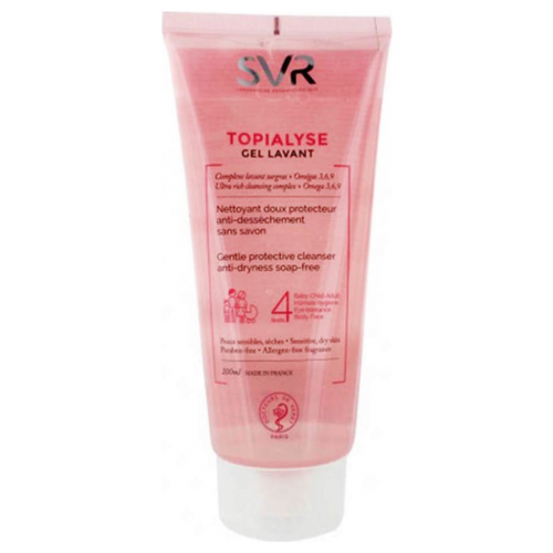 SVR Гель Topialyse Gel Lavant Очищающий, 200 мл