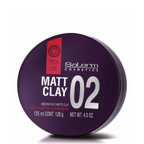 Salerm Cosmetics Помада Matt Clay Пластичной Фиксации, 125 мл