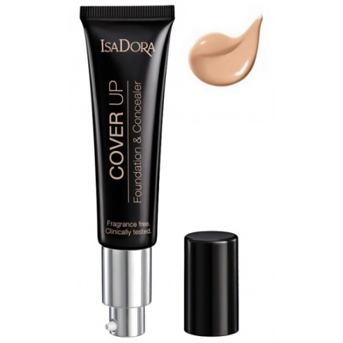 IsaDora Крем-Корректор Cover Up Foundation & Concealer 62 Тональный, 35 мл