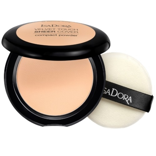 IsaDora Пудра Velvet Touch Sheer Cover Compact Powder 42 Компактная, 10г