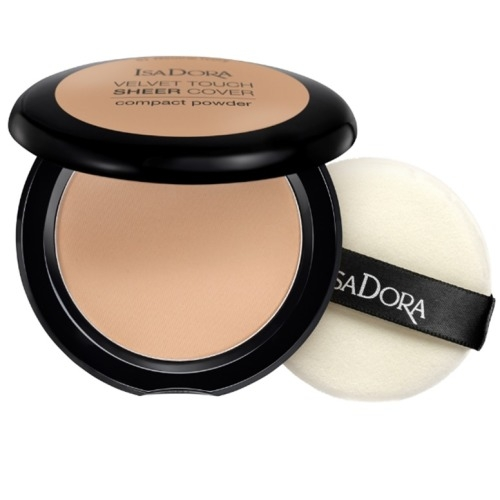 IsaDora Пудра Velvet Touch Sheer Cover Compact Powder 45 Компактная, 10 г