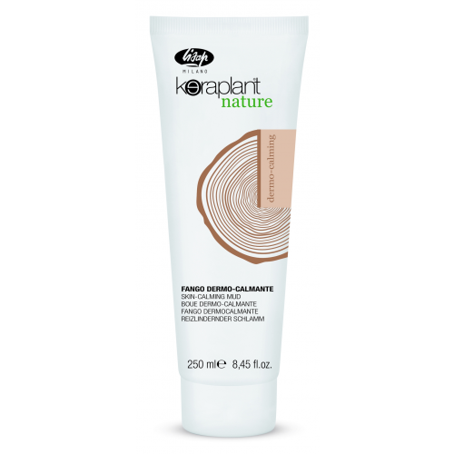 Lisap Маска Keraplant Nature Skin-Calming Mud для Чувствительной Кожи Головы с Белой Глиной, 250 мл