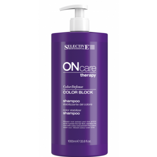 Selective Professional Шампунь Color Block Shampoo для Стабилизации Цвета Волос, 1000 мл