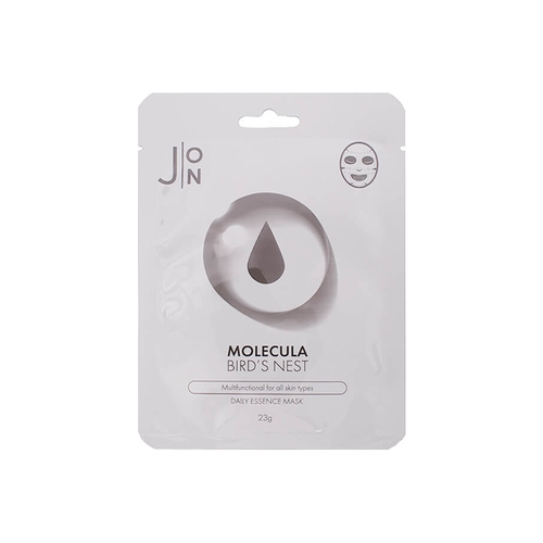 J:ON Набор Molecula Bird's Nest Daily Essence Mask Тканевых Масок для Лица на Основе Экстракта Ласточкиного Гнезда, 23 мл*10 шт