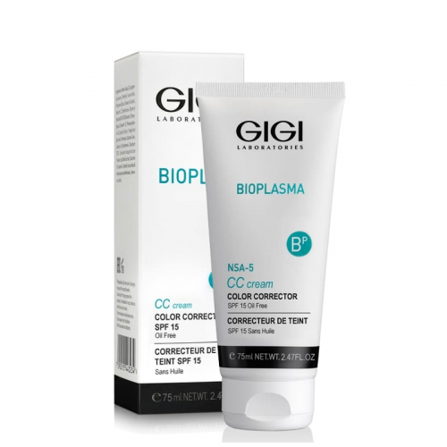 GIGI Крем BP CC Cream для Коррекции Цвета Кожи с Spf 15, 75 мл