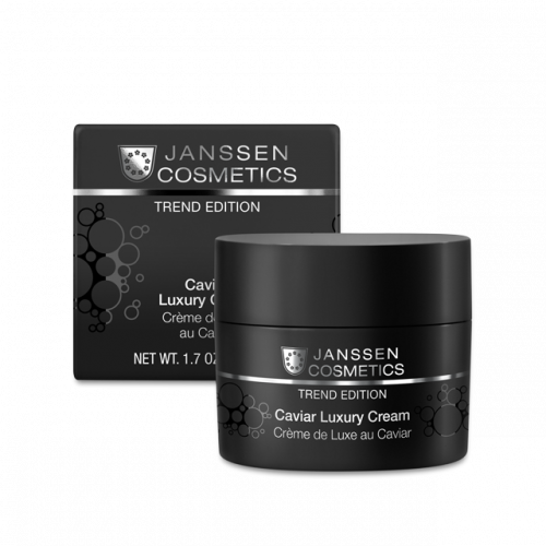JANSSEN COSMETICS Крем Caviar Luxury Cream Обогащенный с Экстрактом Чёрной Икры, 50 мл