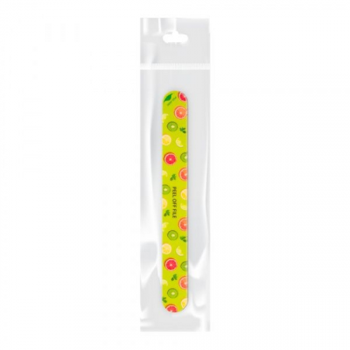 Solomeya Пилка Fruit Blues Nail File 2-Сторонняя с 6-ю Сменными Рефиллами для Натуральных и Искусственных Ногтей 180/220 Фруктовый Блюз