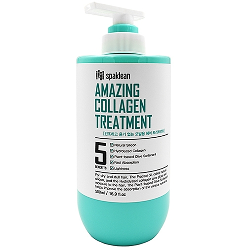 Spaklean Кондиционер Amazing Collagen Treatment для Волос с Коллагеном, 500 мл