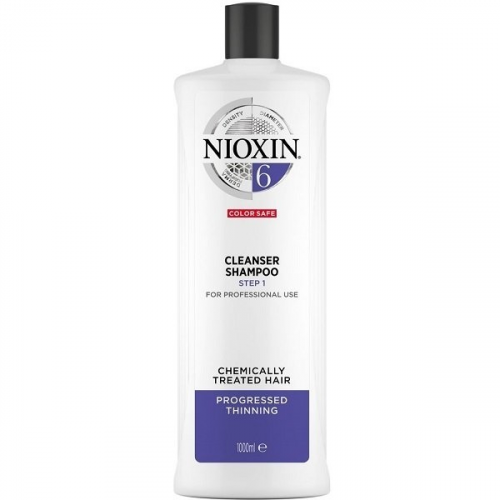 NIOXIN Шампунь Cleanser System 6 Очищающий Система 6, 1000 мл