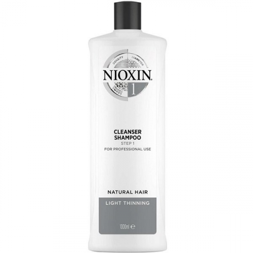 NIOXIN Шампунь Cleanser System 1 Очищающий Система 1, 1000 мл