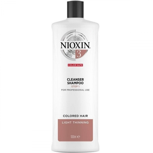 NIOXIN Шампунь Cleanser System 3 Очищающий Система 3, 1000 мл