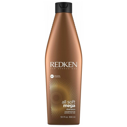 REDKEN Шампунь All Soft Mega Shampoo Олл Софт Мега, 300 мл