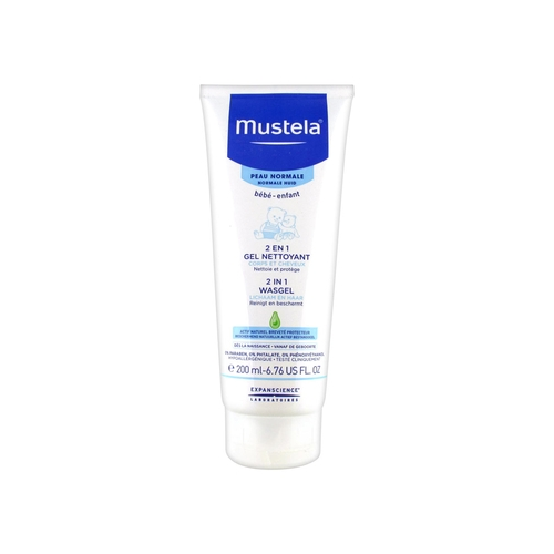 Mustela Гель Cheveux Et Corps для Купания Два в Одном Бебе, 200 мл