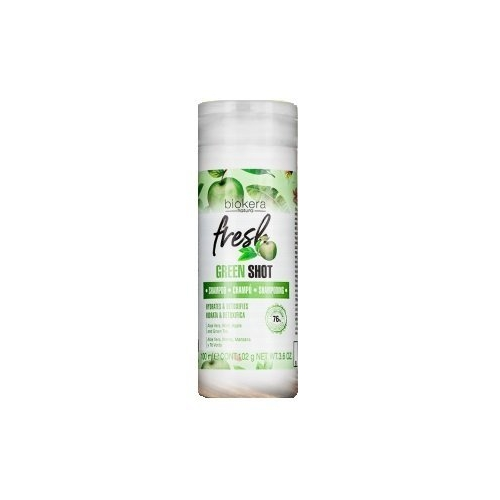 Salerm Cosmetics Шампунь Biokera Natura Fresh Green Shot для Волос, 100 мл