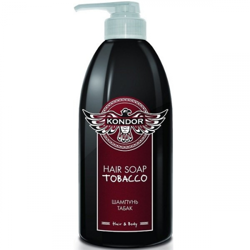 KONDOR Шампунь Hair Soap Tobacco Табак, 750 мл