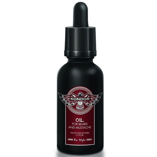 KONDOR Масло Oil For Beard And Moustache для бороды и усов, 30 мл