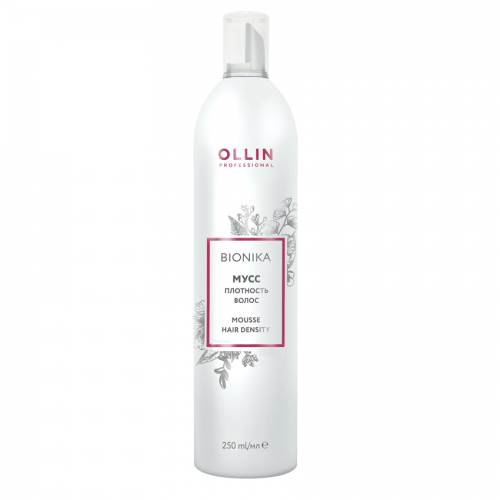 OLLIN PROFESSIONAL Мусс BioNika Mousse Hair Density Плотность Волос, 250 мл