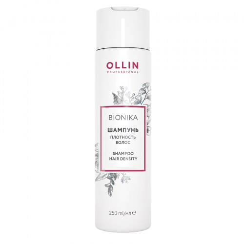 OLLIN PROFESSIONAL Шампунь BioNika Hair Density Shampoo Плотность Волос, 250 мл