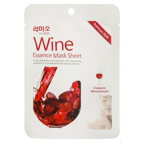 La Miso Маска Wine Essence Mask Sheet с Экстрактом Красного Вина, 21г