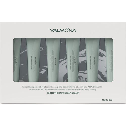 Valmona Сыворотка Earth Therapy Scalp Scaler для Кожи Головы Очищающая, 15 мл*6 шт