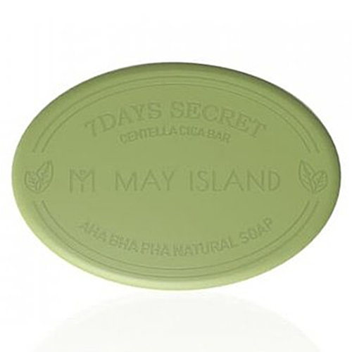 May Island Мыло 7Days Secret Centella Cica Pore Cleansing Bar для Проблемной Кожи, 100г