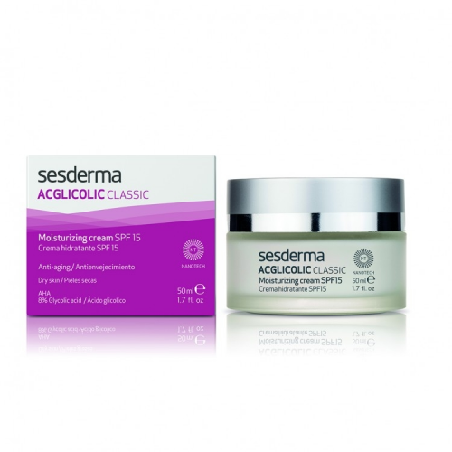 Sesderma Крем Acgicolic ClassicMoisturizing Cream SPF 15 Увлажняющий, 50 мл