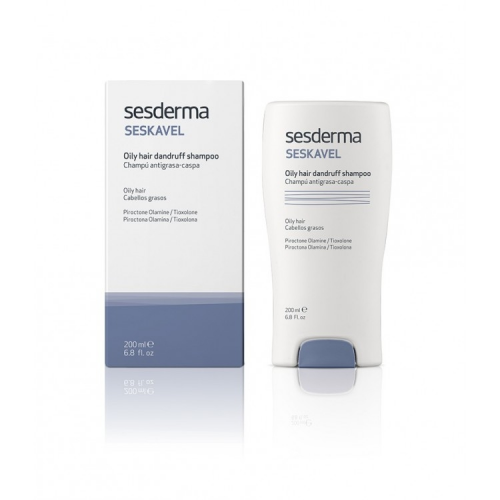 Sesderma Шампунь Seskavel Oily Hair Dandruff Shampoo от Перхоти для Жирных Волос, 200 мл