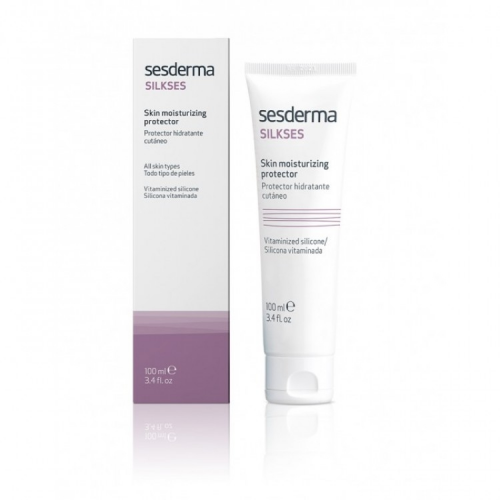 Sesderma Крем-Протектор Silkses Skin Moisturizing Protector Увлажняющий для Всех Типов Кожи, 100 мл