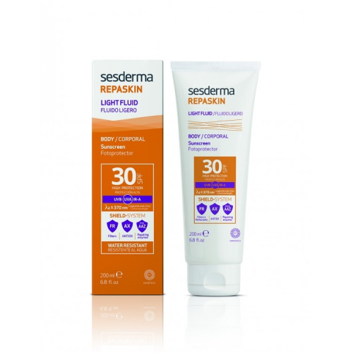 Sesderma Флюид Repaskin Light Fluid Body Sunscreen SPF 30 Солнцезащитный, 200 мл