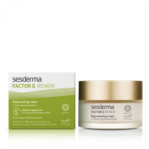 Sesderma Крем Factor G Renew Rejuvenating Cream Регенерирующий от Морщин, 50 мл