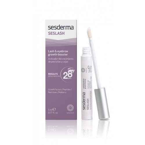 Sesderma Сыворотка Seslash Lash & Eyebrow Growth Booster Активатор Роста Ресниц и Бровей, 5 мл