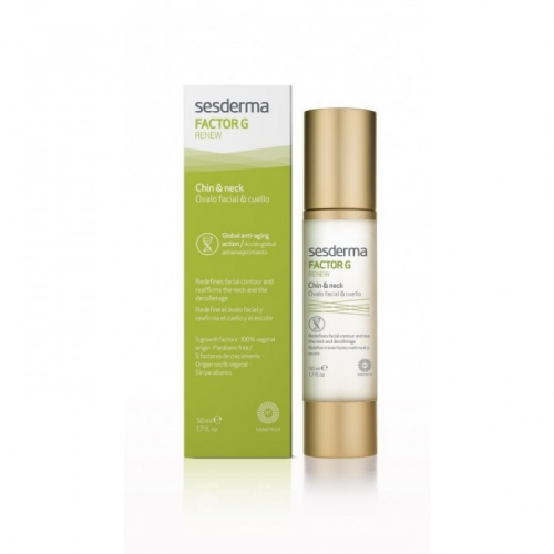 Sesderma Омолаживающее Средство Factor G Renew Oval Face & Neck для Овала Лица и Шеи, 50 мл