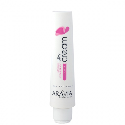 ARAVIA Крем Silky Cream Шёлковый для Ног с Пудрой, 100 мл