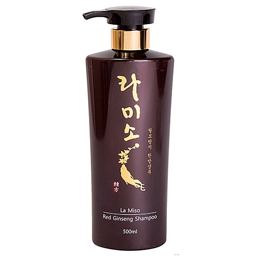 La Miso Шампунь Red Ginseng Shampoo с Экстрактом Красного Женьшеня, 500 мл