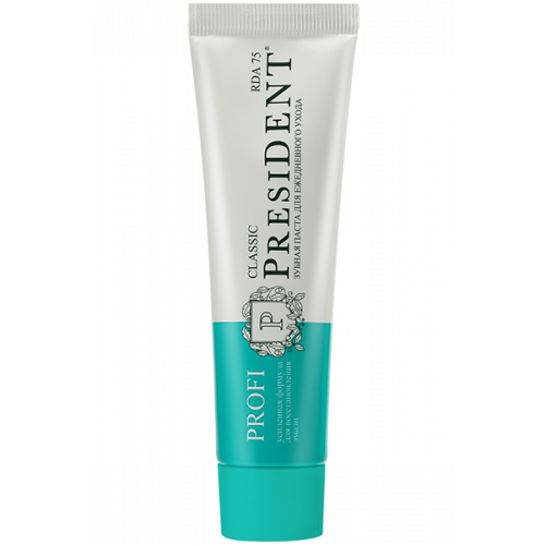 President Паста Profi Classic Зубная (75 RDA), 50 мл *r