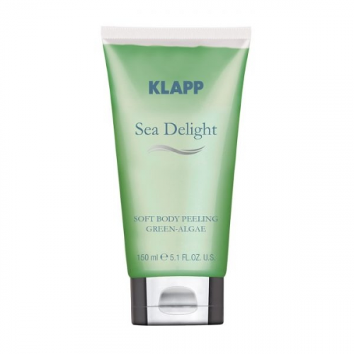 Klapp Пилинг Soft Body Green Algae для Тела Зеленая Водоросль, 150 мл