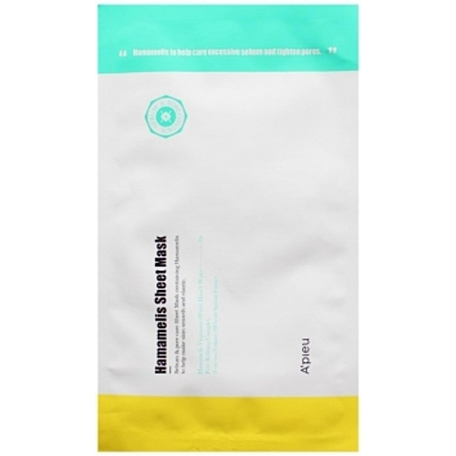 A'Pieu Маска Hamamelis Sheet Mask Тканевая с Гамамелисом, 21г