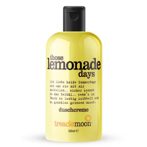 Treaclemoon Гель Those lemonade Days Bath & Shower Gel для Душа Домашний Лимонад, 500 мл