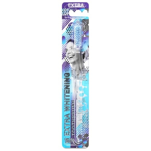 Global White Щётка Extra Whitening Зубная Экстра Отбеливающая, 1 шт
