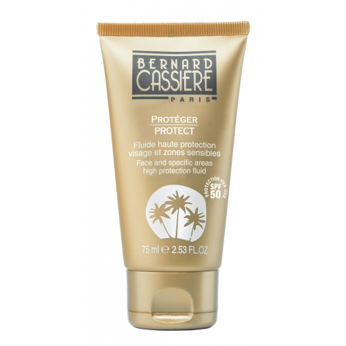 Bernard CASSIERE Флюид Protect Солнцезащитный для Лица и Специфических Зон с SPF50, 75 мл