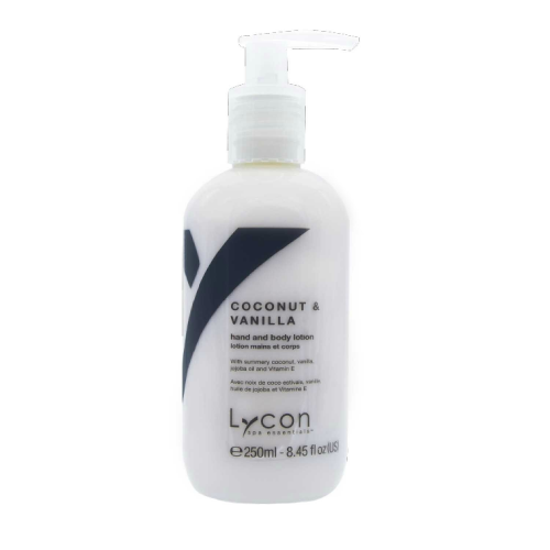 Lycon Лосьон Coconut & Vanilla Hand & Body Lotion для Рук и Тела Кокос и Ваниль, 250 мл