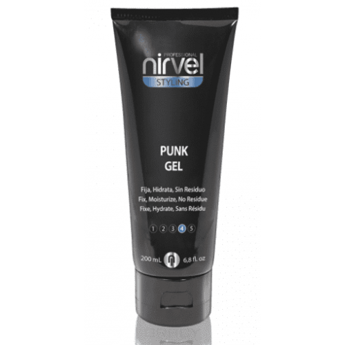 Nirvel Professional Гель Punk GeL Сильной Фиксации "Панк" 4-го Уровня, 200 мл